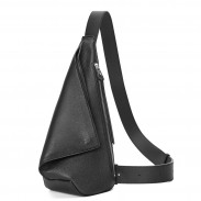 Loewe Anton Sling Bag in Black Grained Calfskin 