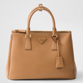 Prada Galleria Large Tote Bag in Brown Calfskin