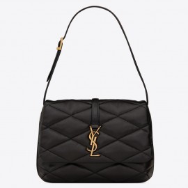 Saint Laurent Le 57 Hobo Bag in Black Quilted Lambskin 