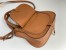 Chloe Marcie Small Double Carry Bag in Brown Grained Calfskin